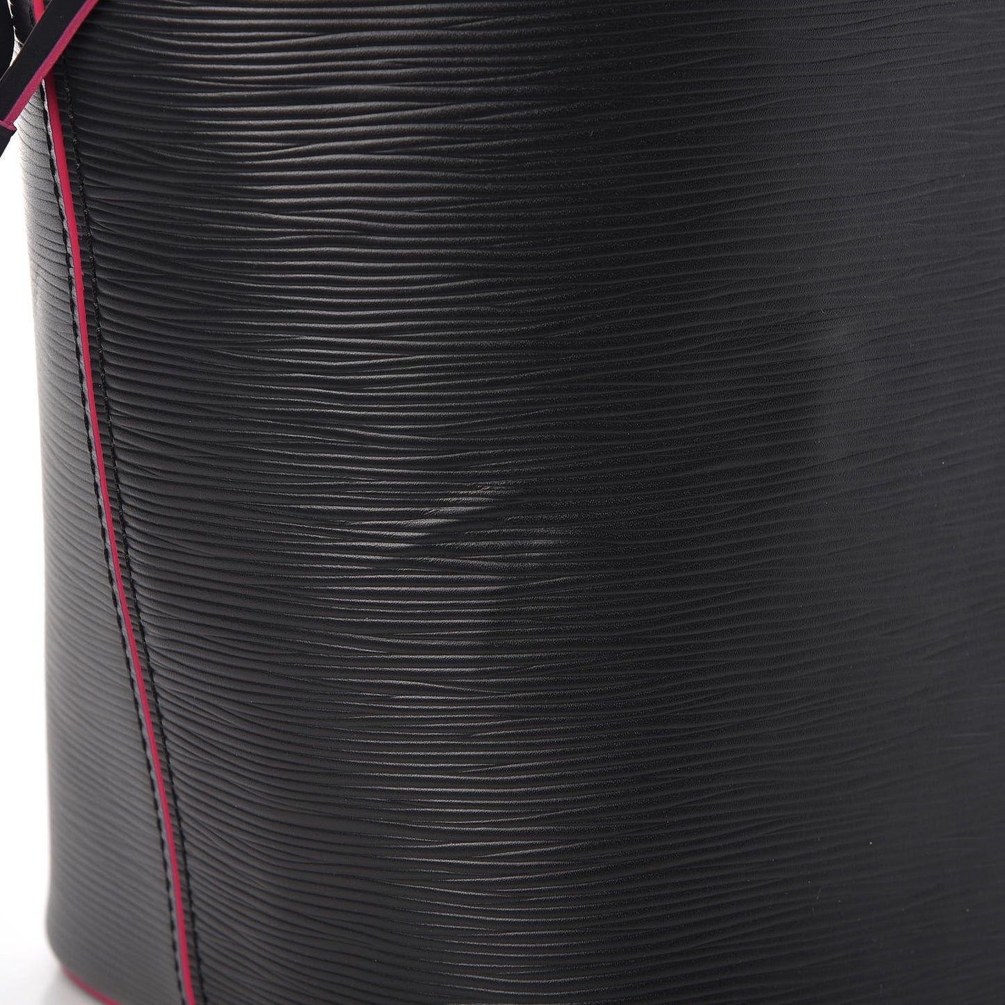 Epi Neverfull MM Black Hot Pink