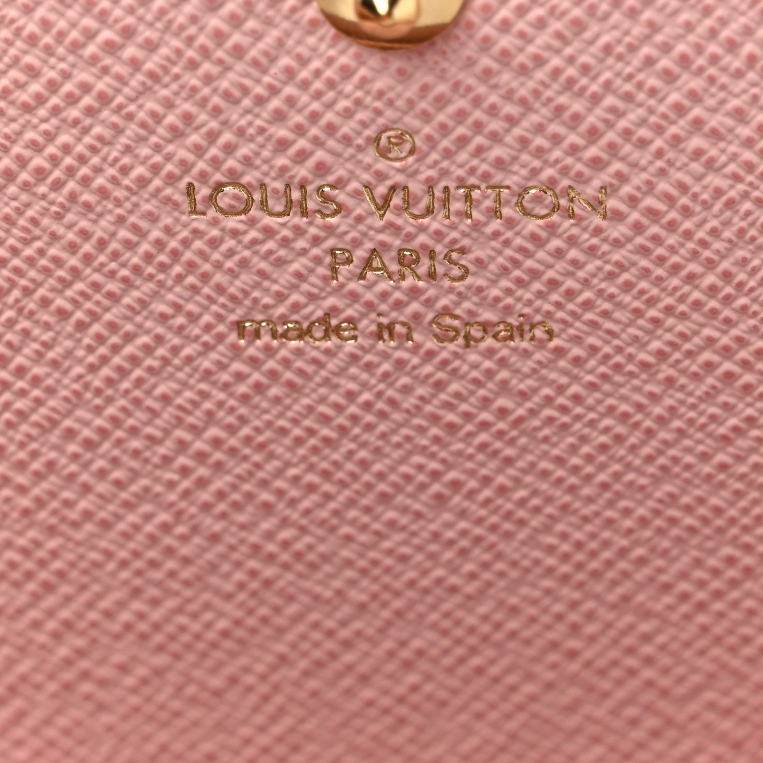 Louis Vuitton Damier Ebene Sarah Wallet NM Rose Ballerine 6 of 12