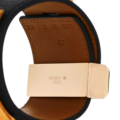 Hermes Epsom Collier de Chien CDC Bracelet XS Black 4 of 6