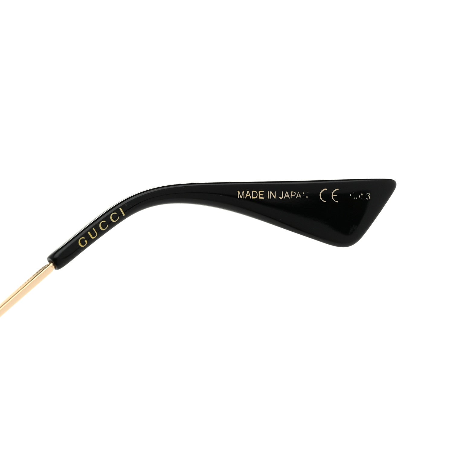 Gucci Metal Round Frame Sunglasses GG0061S Black 5 of 8