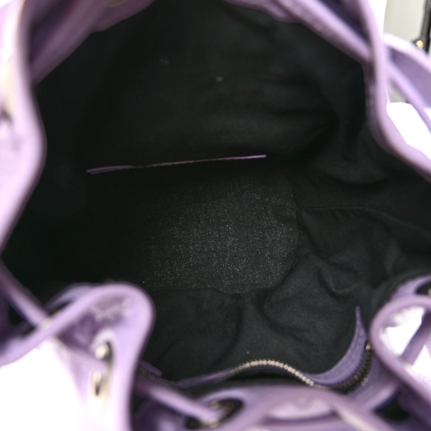 Balenciaga Agneau Arena Le Cagole Bucket Bag XS Lilac 6 of 11