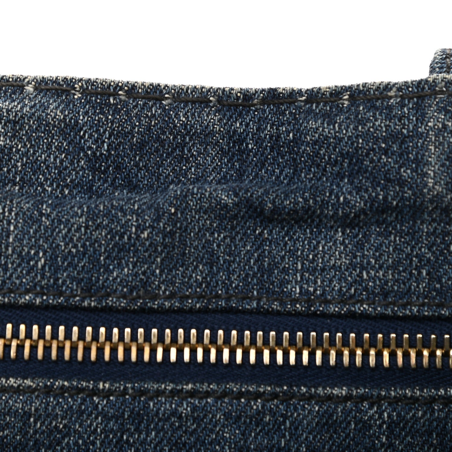 Prada Denim Small Logo Tote Avio 13 of 18