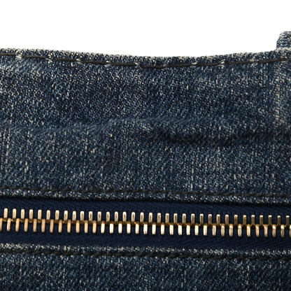Prada Denim Small Logo Tote Avio 13 of 18