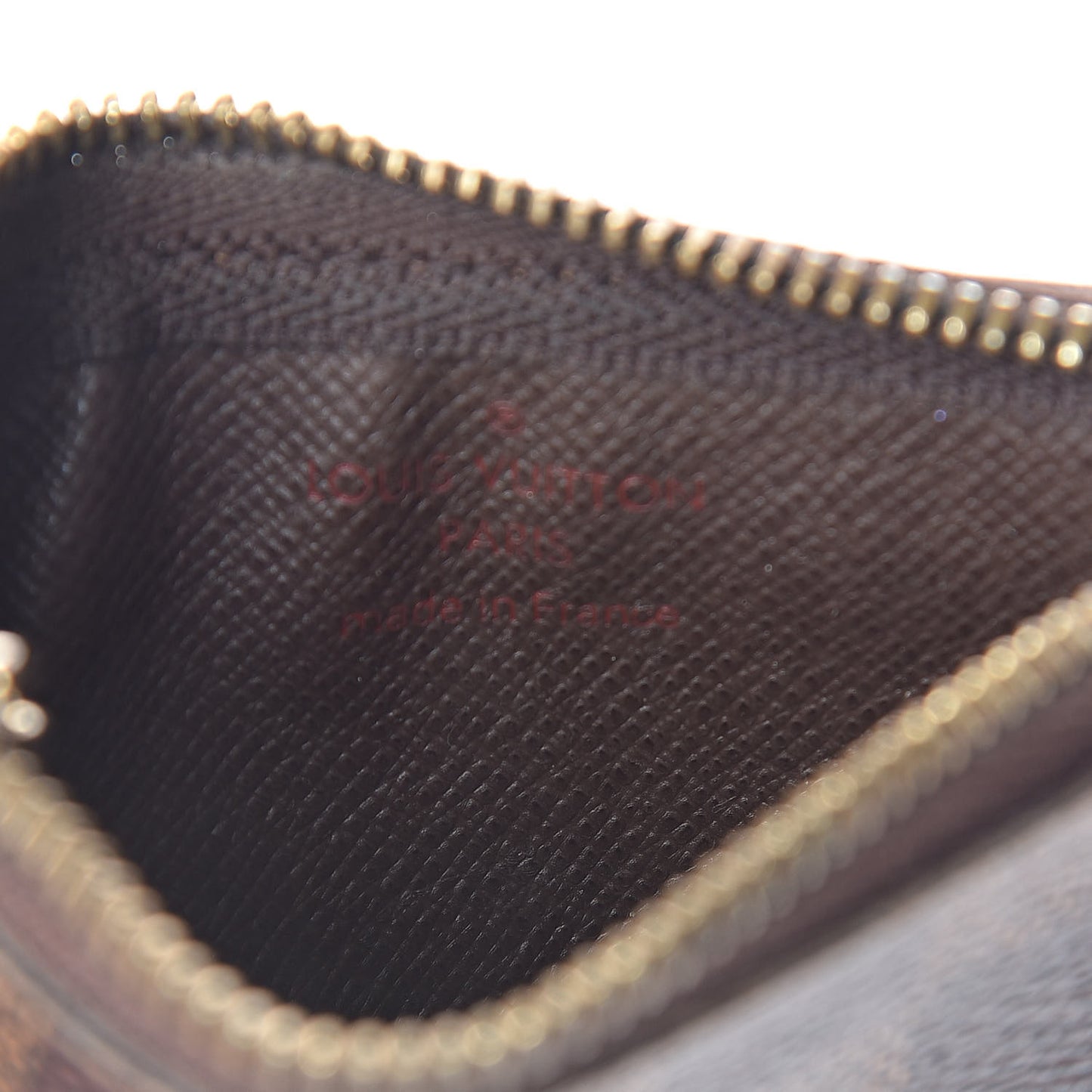 Damier Ebene Key Pouch