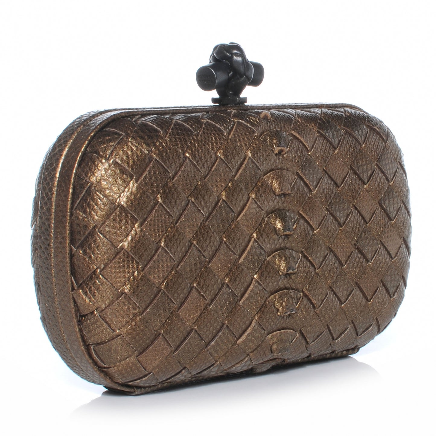 Woven Karung Knot Clutch