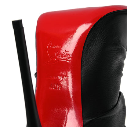 Christian Louboutin Calfskin Lina 100 Boots 40.5 Black 8 of 11