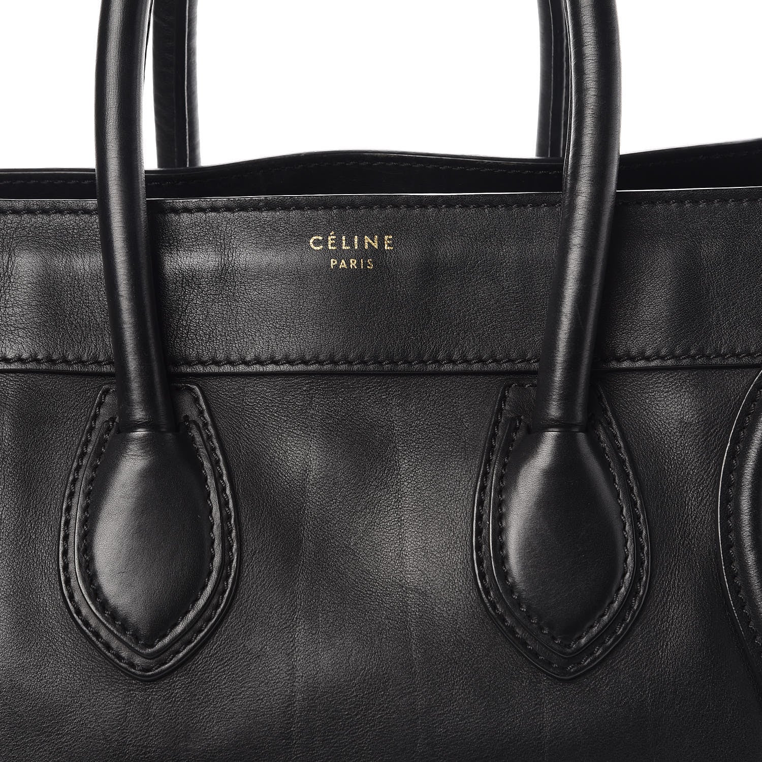 Celine Smooth Calfskin Mini Luggage Black 13 of 27