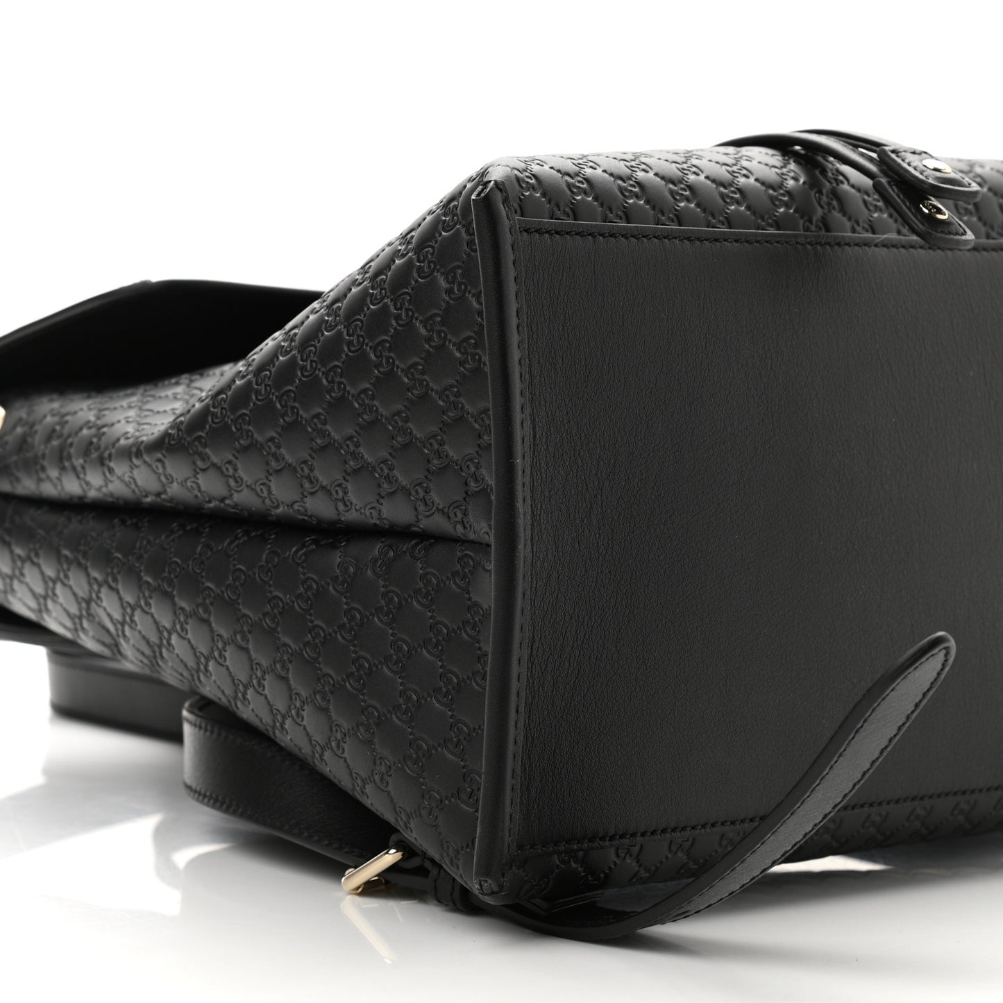 Microguccissima Drawstring Backpack Black