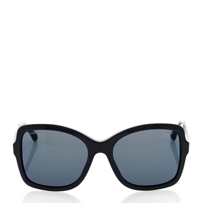 Chanel Square Winter Polarized Sunglasses 5383 Black 2 of 8