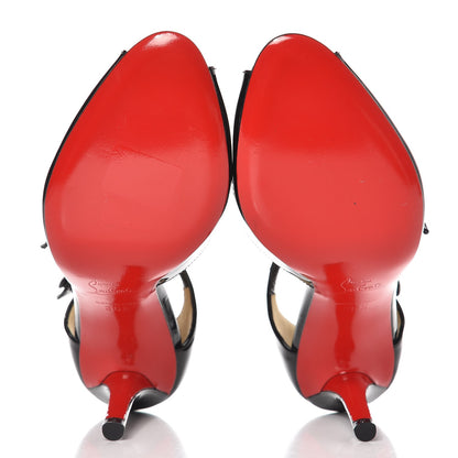 Christian Louboutin Patent Debriditoe 85 Pumps 36.5 Black 5 of 8