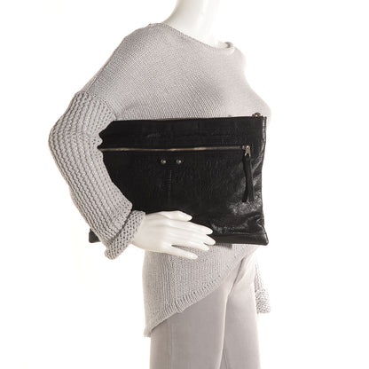 Balenciaga Agneau Arena Classic Hardware Large Clip Black 2 of 10