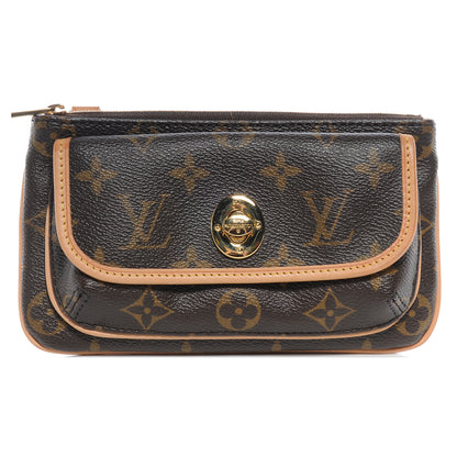 Louis Vuitton Monogram Tikal Pochette Wristlet 1 of 7