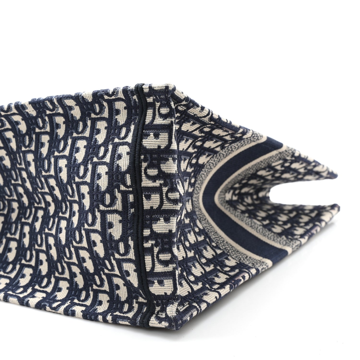 Christian Dior Oblique Large Book Tote Blue Multicolor 10 of 13