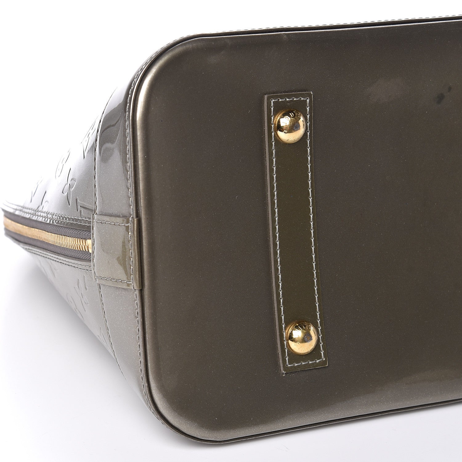 Louis Vuitton Vernis Alma GM Gris Art Deco 9 of 12