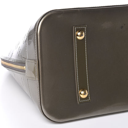 Louis Vuitton Vernis Alma GM Gris Art Deco 9 of 12