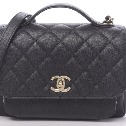 Chanel Caviar Quilted Medium Business Affinity Flap Black 9 of 12