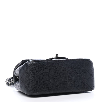 Chanel Caviar Quilted Mini Square Flap Black 3 of 4