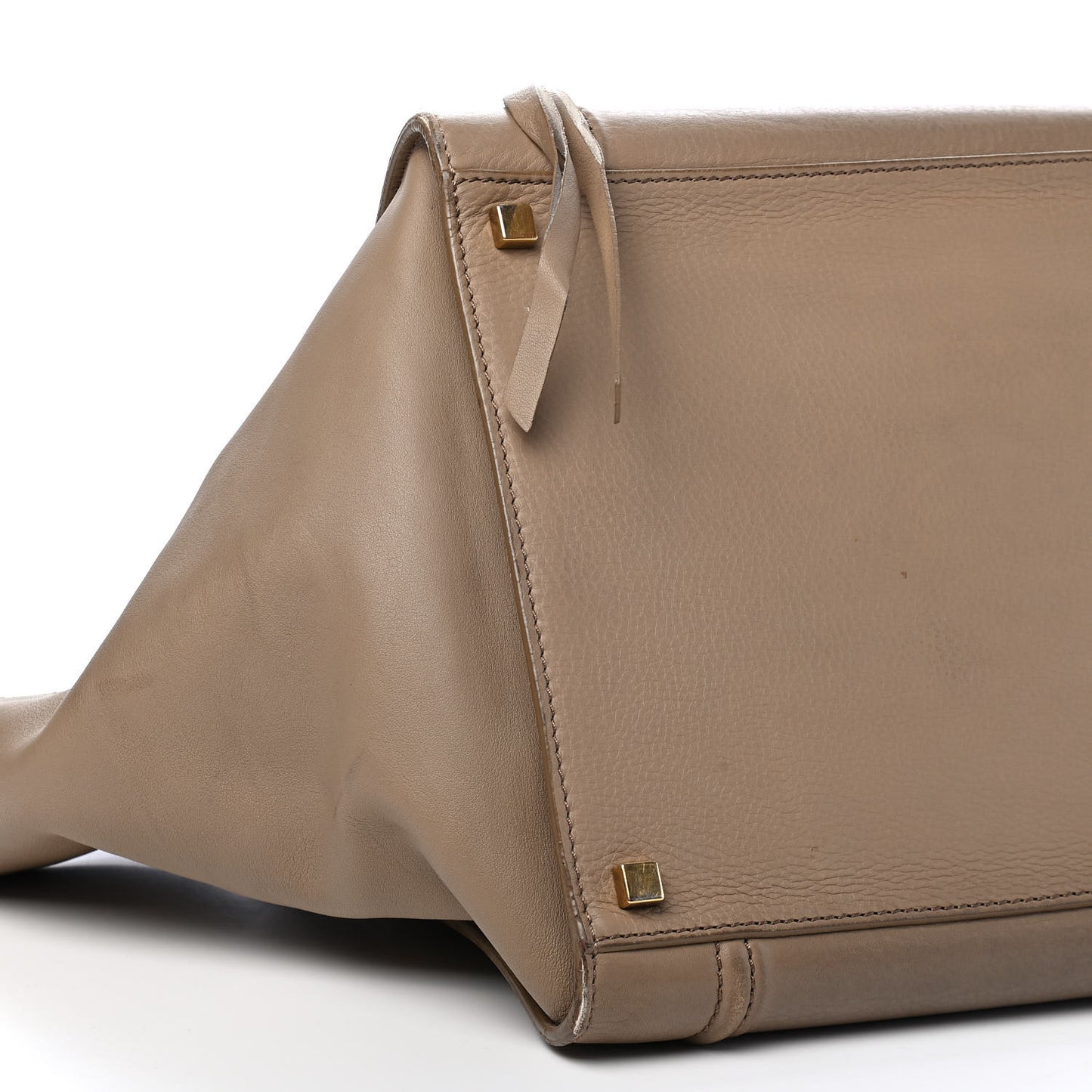 Supple Calfskin Medium Phantom Luggage Taupe