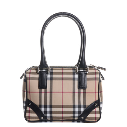 Burberry House Check Studded Bowler Black 1 of 8