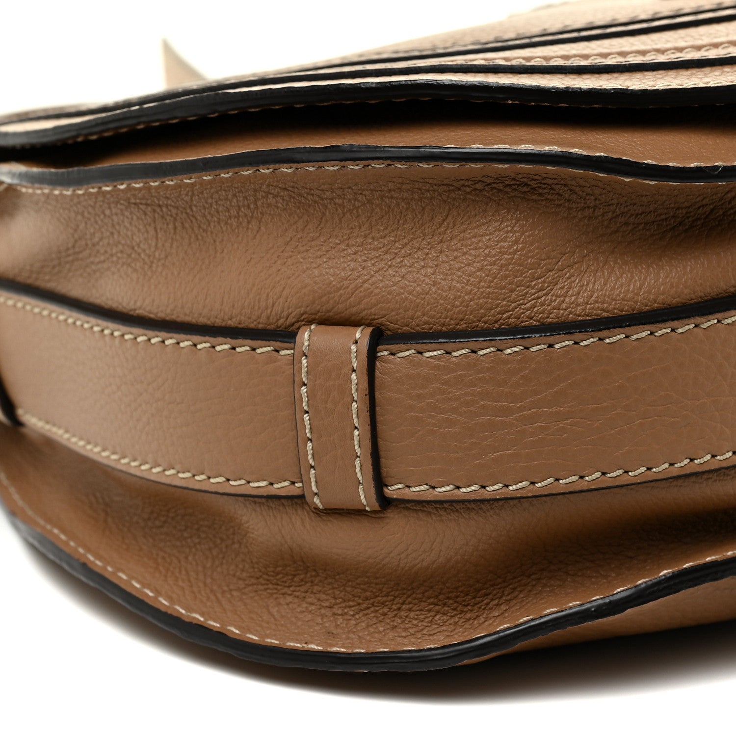 Chloe Calfskin Medium Marcie Round Crossbody Bag Nut 9 of 15
