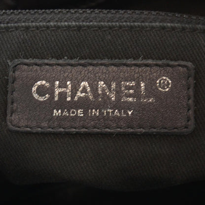 Chanel Lambskin Expandable Tote Black 5 of 8