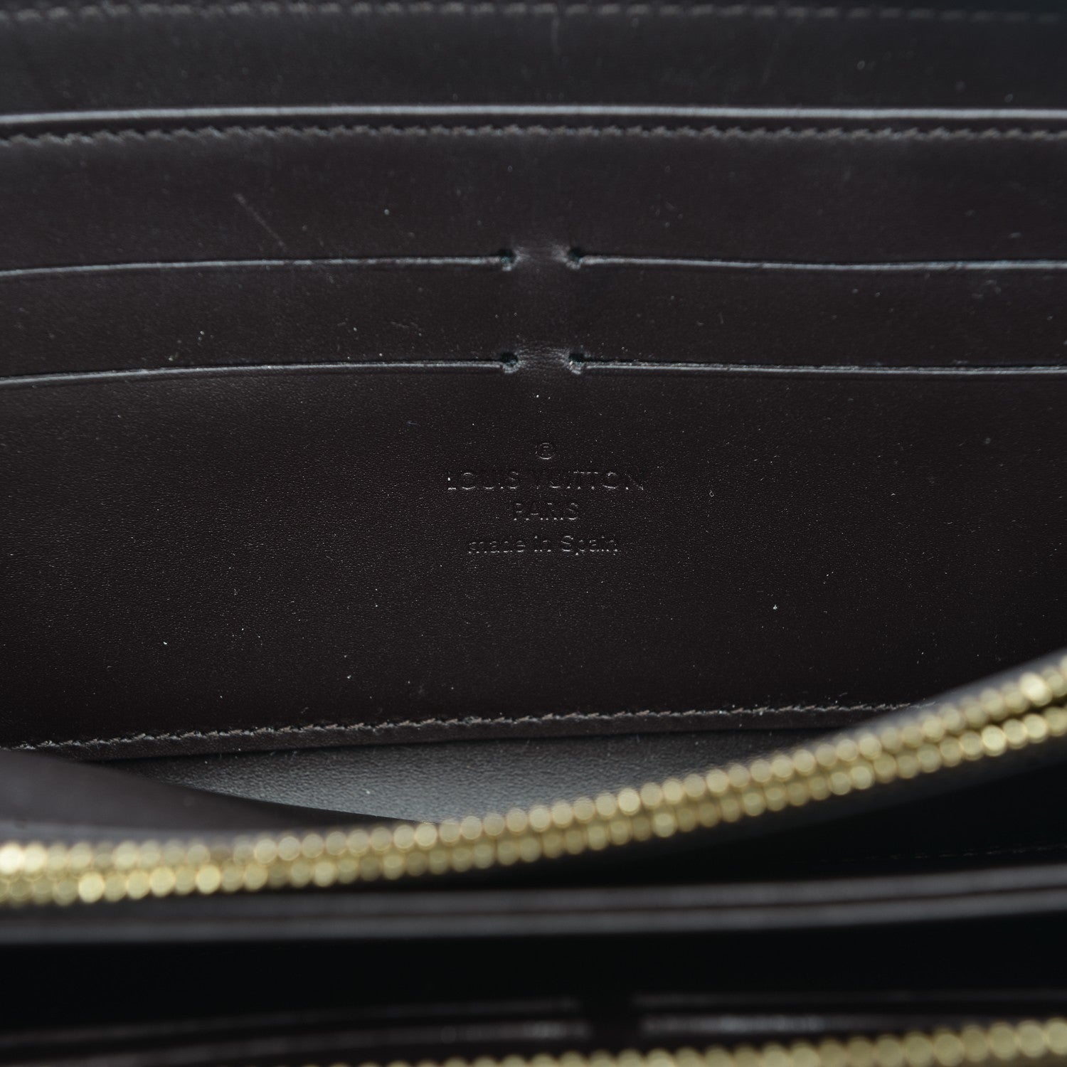 Louis Vuitton Vernis Zippy Wallet Amarante 6 of 6