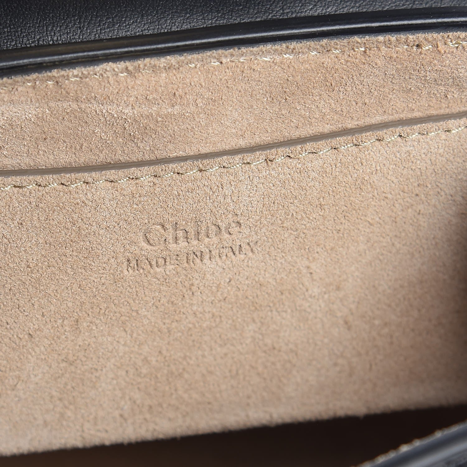 Chloe Calfskin Quilted Nano Drew Bijou Shoulder Bag Black 7 of 13