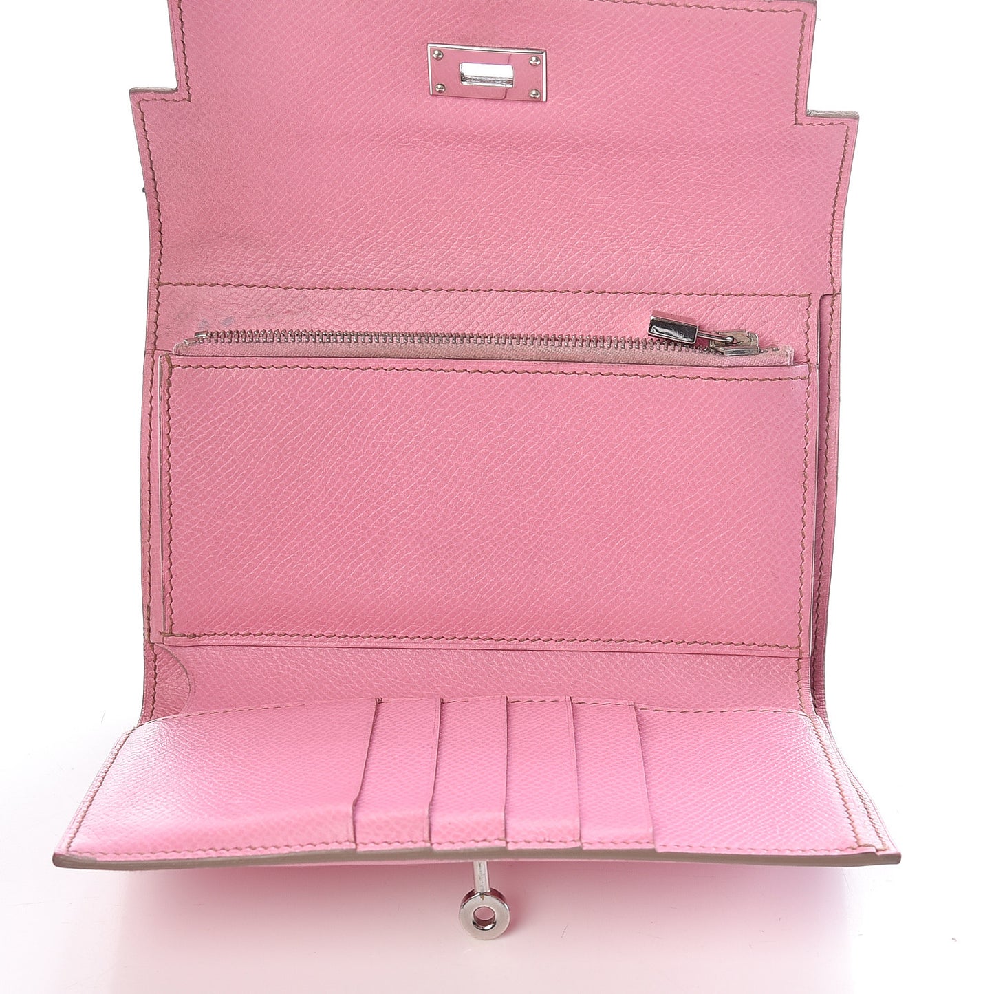 Epsom Kelly Medium Wallet 5P Pink