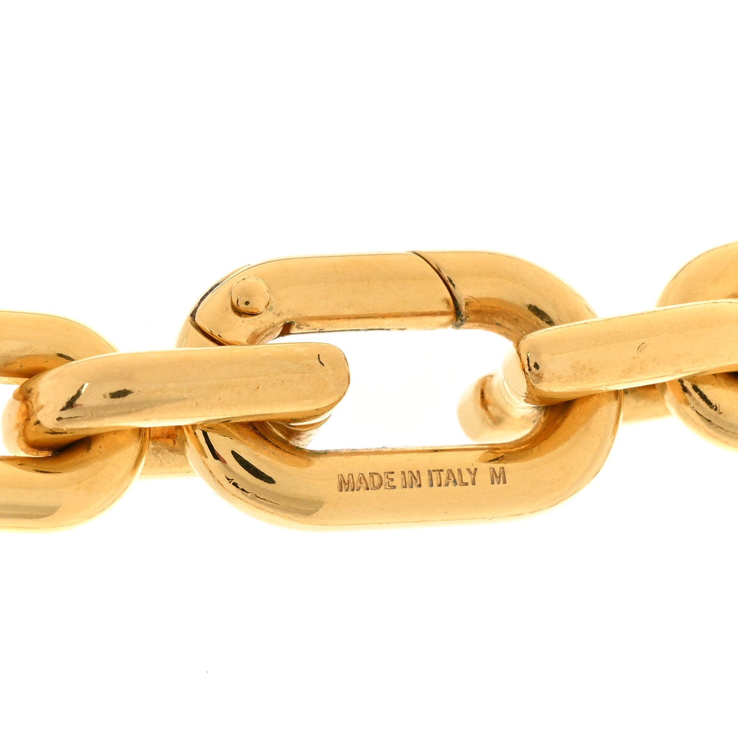 Balenciaga B Chain Necklace Gold 5 of 6