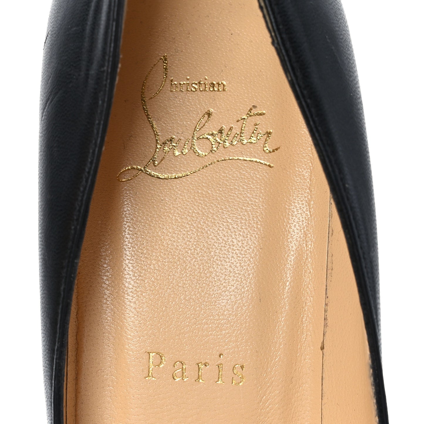 Shiny Nappa Pigalle Plato 100 Pumps 36.5 Black