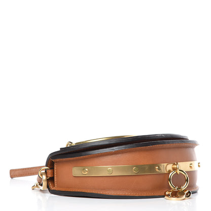 Chloe Calfskin Small Nile Bracelet Minaudiere Bag Caramel 4 of 10