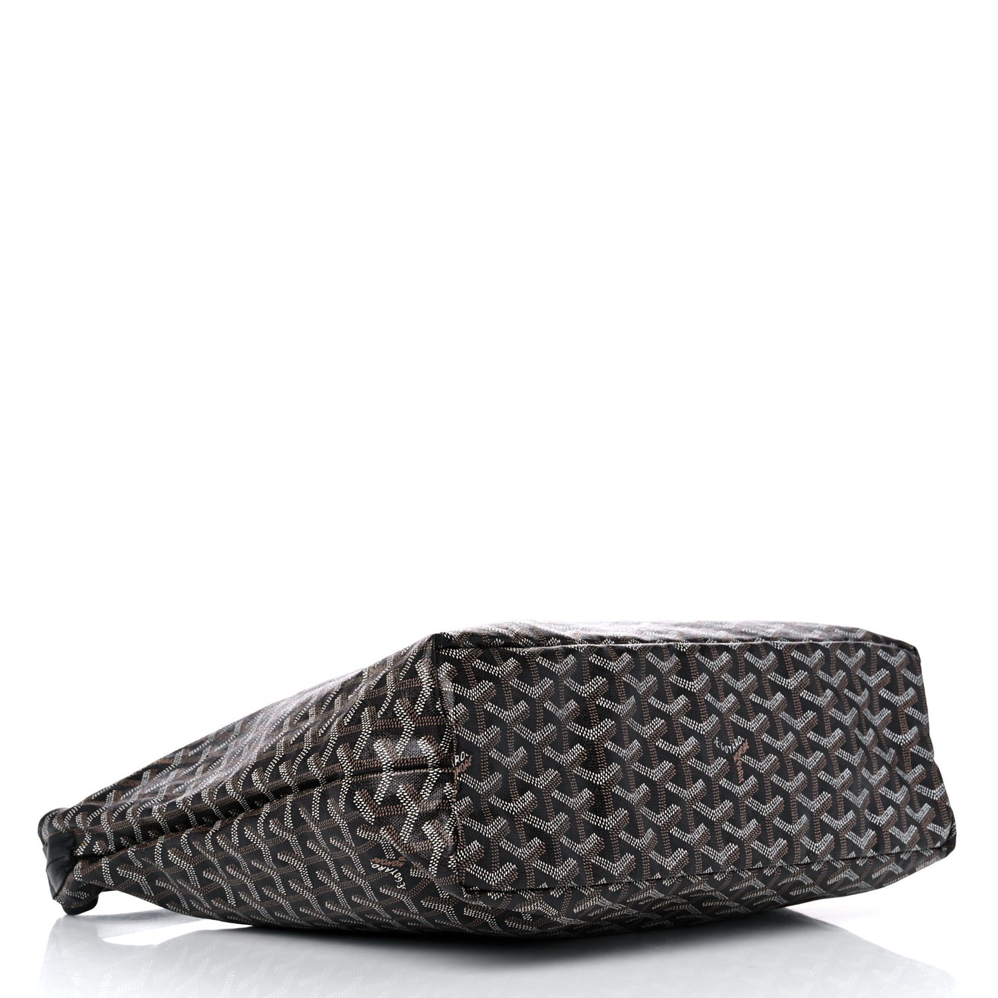 Goyardine Fidji Zip Hobo Black