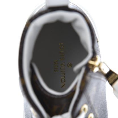 Louis Vuitton Patent Monogram Stellar Sneaker Boots 37.5 7 of 9