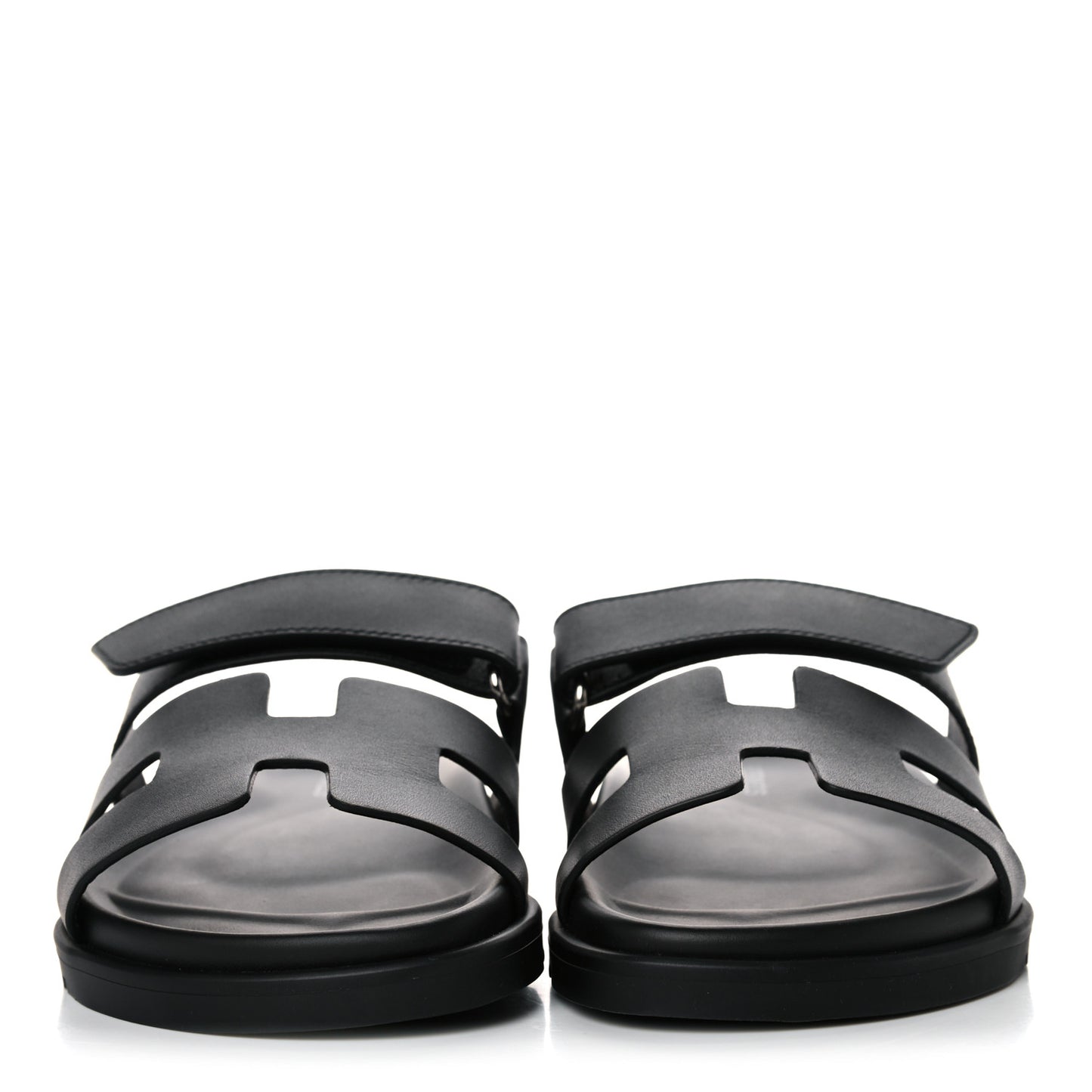Calfskin Womens Chypre Sandals 35 Black