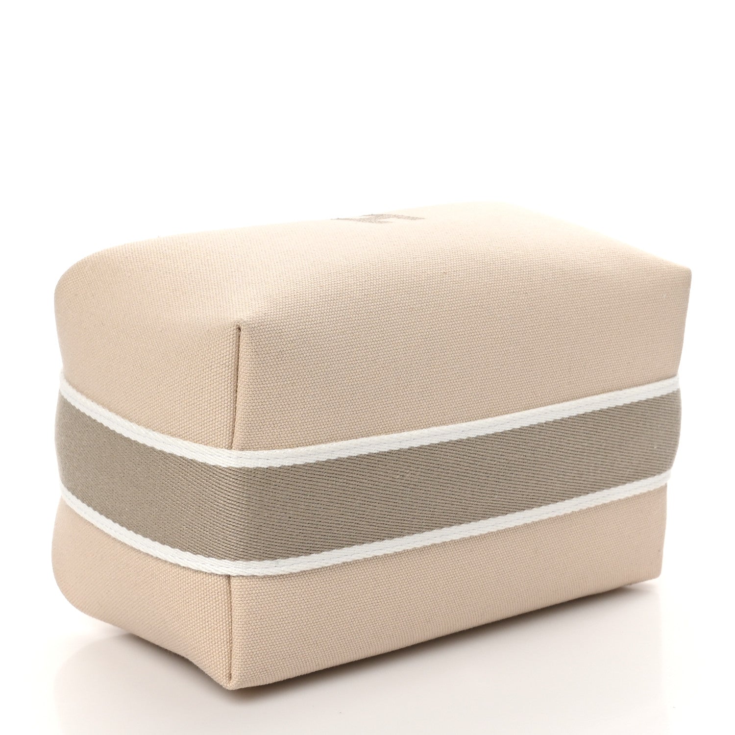 Hermes Canvas Small Bride-A-Brac Pouch Natural 4 of 9