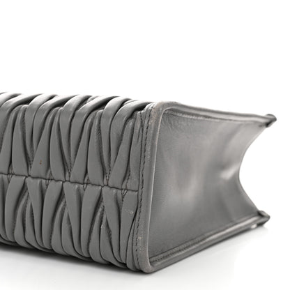 Miu Miu Nappa Matelasse Tote Bag Marmo 10 of 11