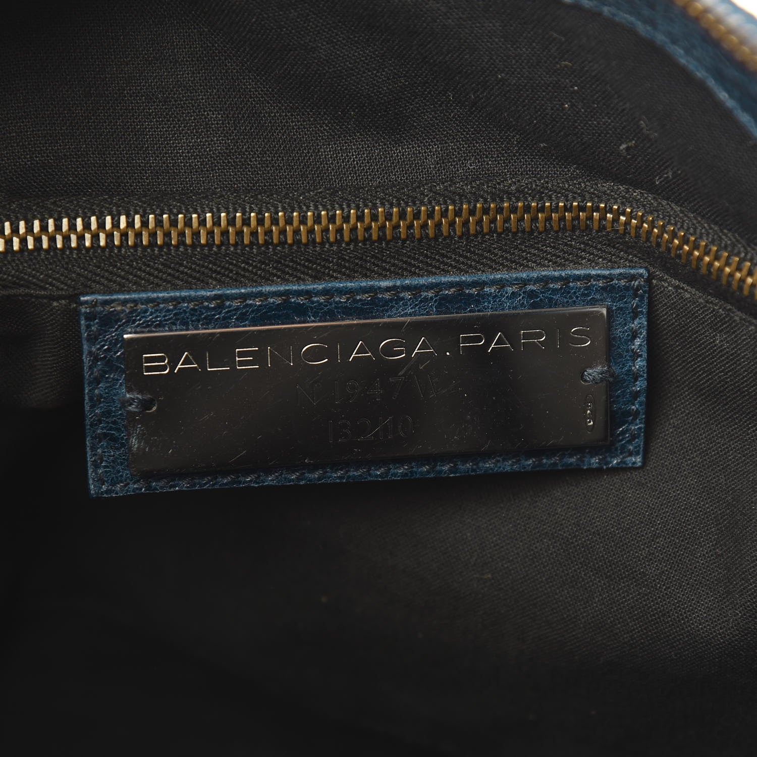 Balenciaga Agneau Classic Hardware Work Cornflower Bleu 6 of 9