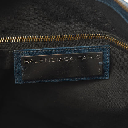 Balenciaga Agneau Classic Hardware Work Cornflower Bleu 6 of 9