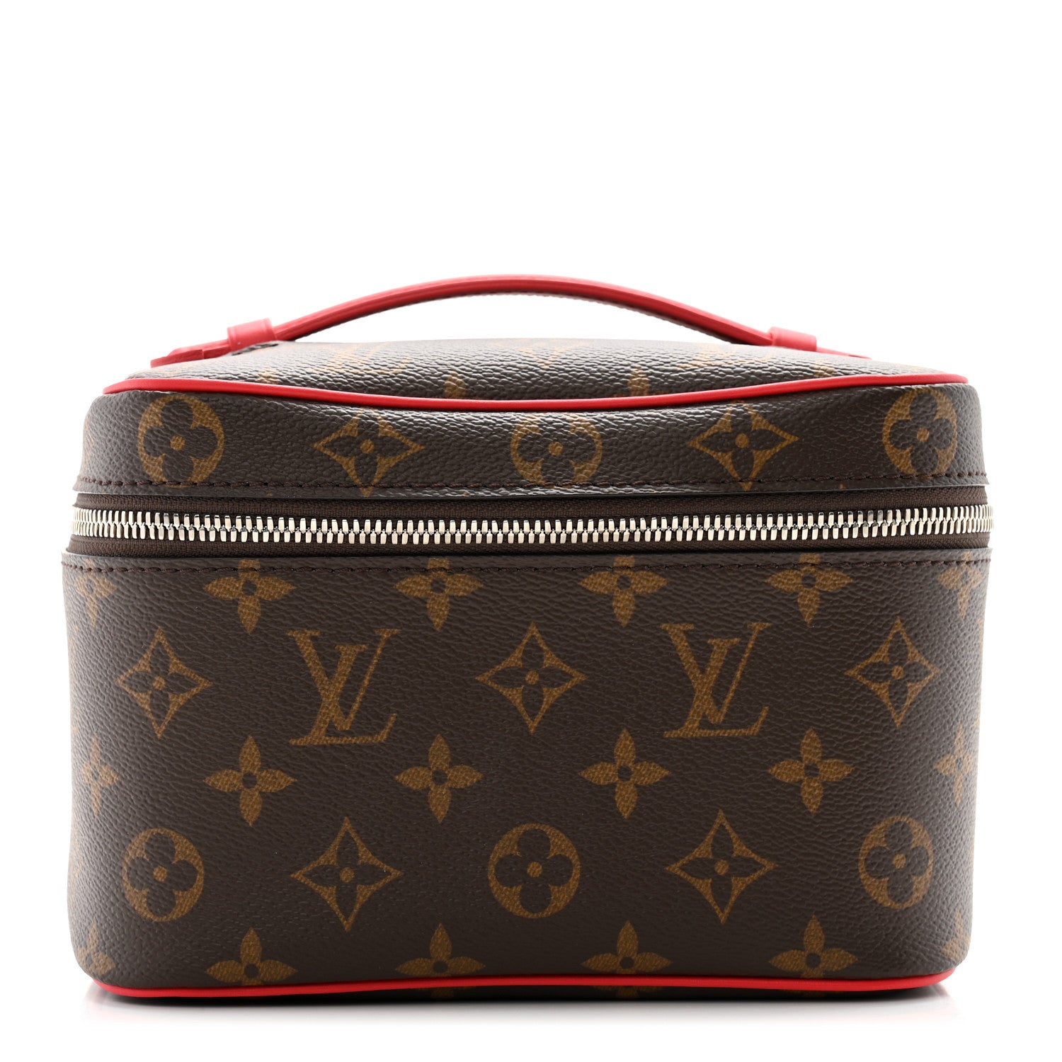 Louis Vuitton Monogram Macassar Nice Mini Rouge 1 of 7