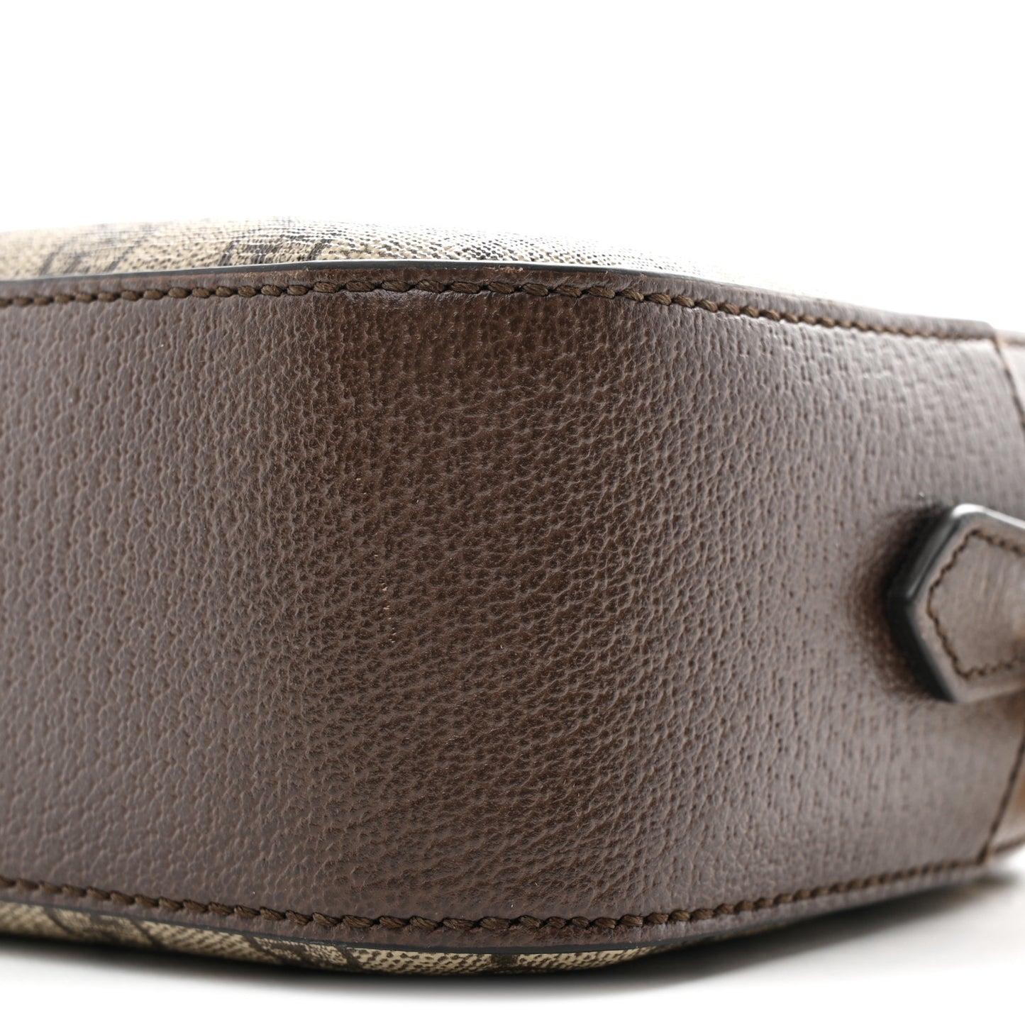 GG Supreme Monogram Web Neo Vintage Shoulder Bag Beige New Acero Crop
