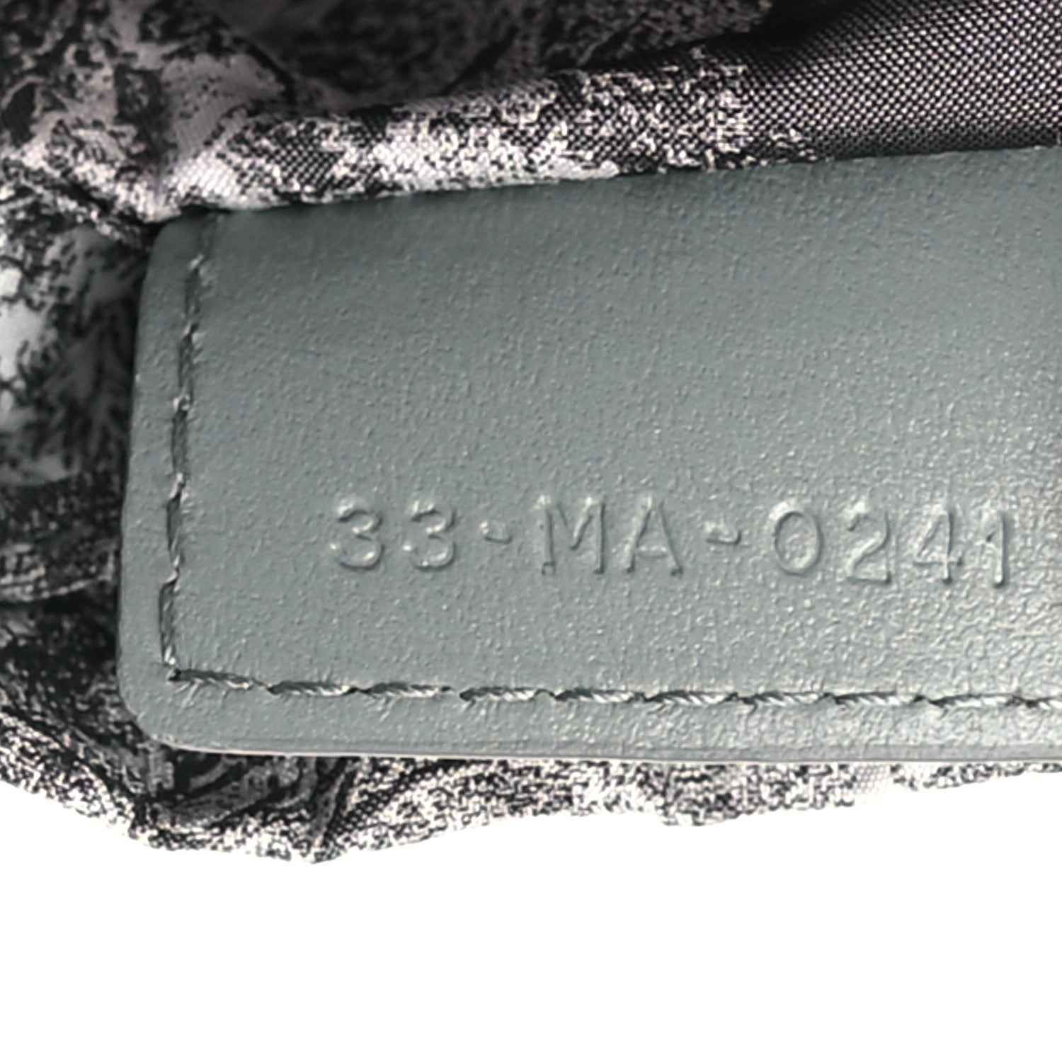 Christian Dior Technical Fabric Embroidered Toile De Jouy Sauvage DiorTravel Pouch Grey 7 of 10