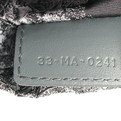 Christian Dior Technical Fabric Embroidered Toile De Jouy Sauvage DiorTravel Pouch Grey 7 of 10