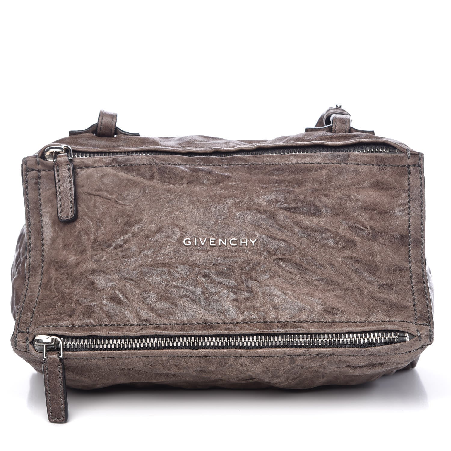 Givenchy Tumbled Sheepskin Mini Pandora Charcoal 1 of 13