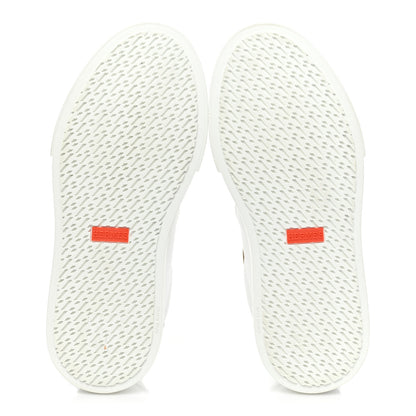 Hermes Calfskin Day Sneakers 35.5 Multicolor White 6 of 10