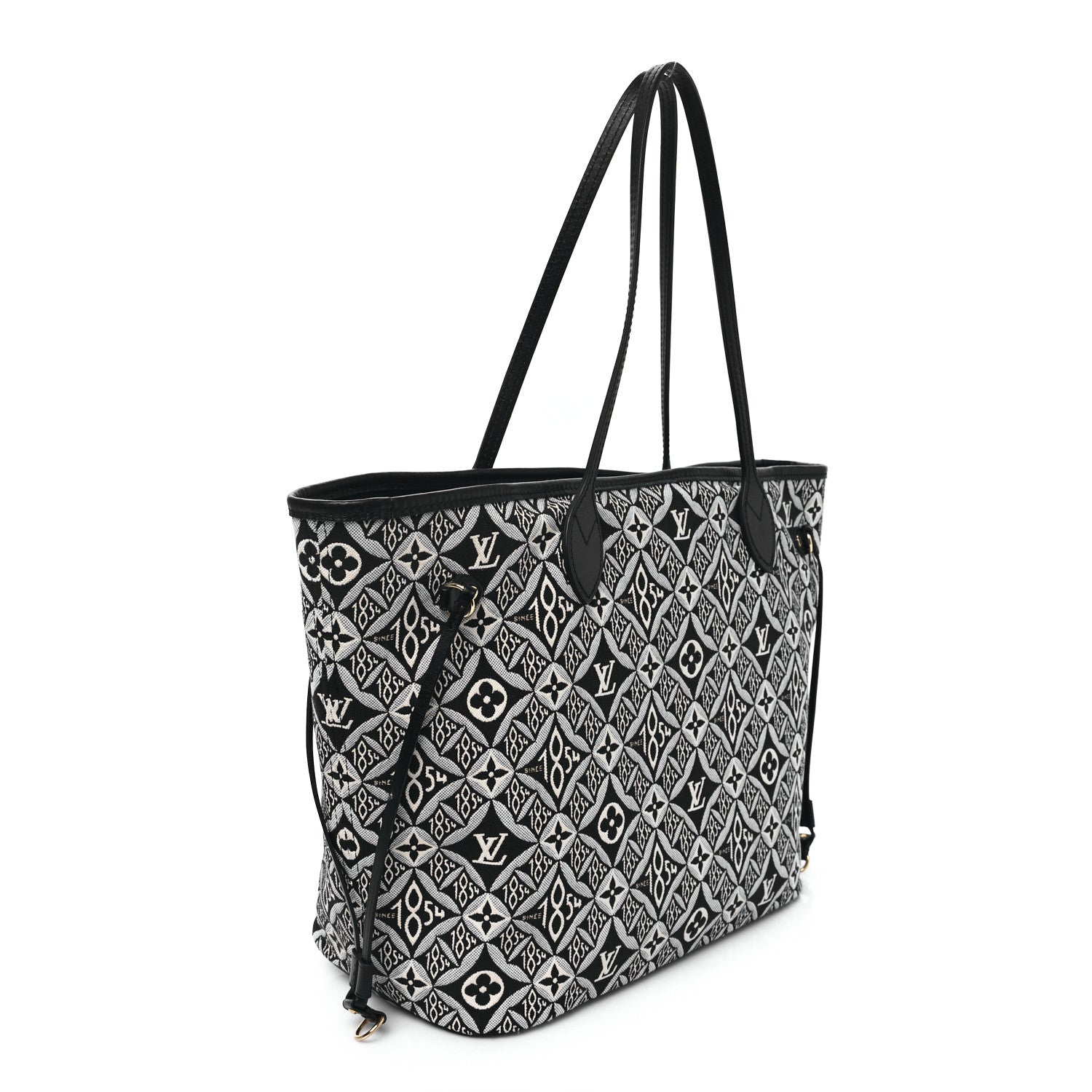 Louis Vuitton Jacquard Since 1854 Neverfull MM  Grey 4 of 11