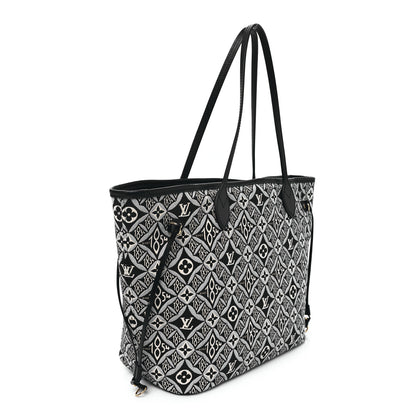Louis Vuitton Jacquard Since 1854 Neverfull MM  Grey 4 of 11