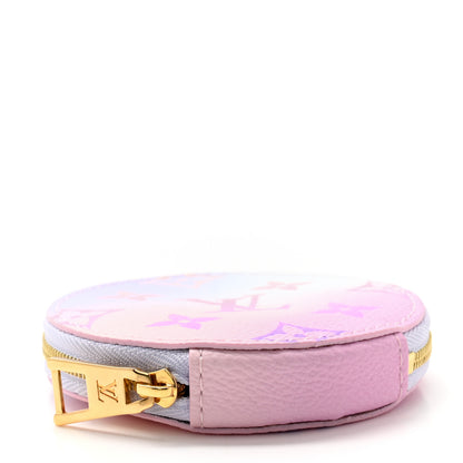 Louis Vuitton Monogram Spring In The City Papillon BB Round Coin Purse Sunrise Pastel 4 of 6