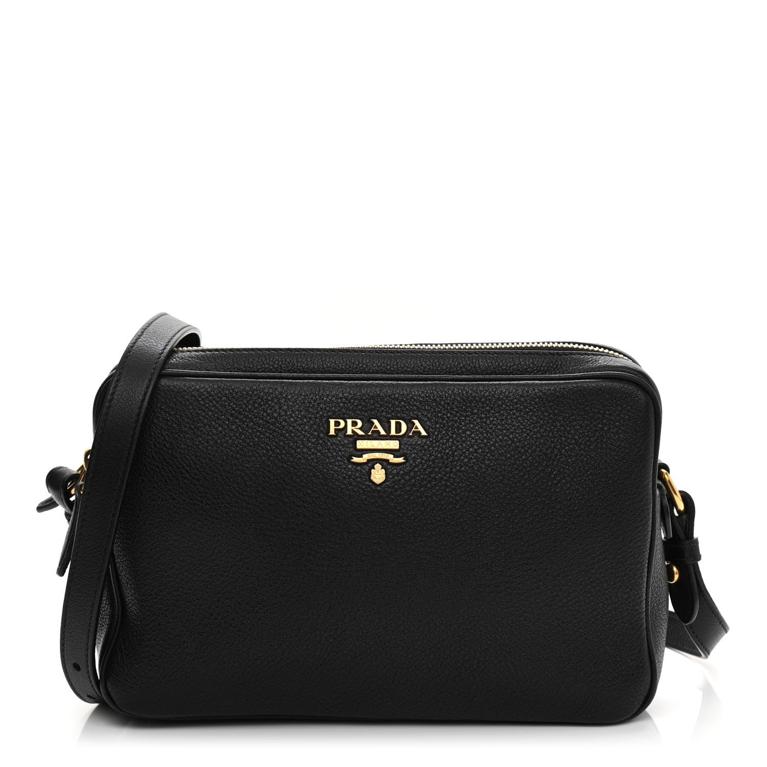 Prada Vitello Phenix Camera Bag Black 1 of 11