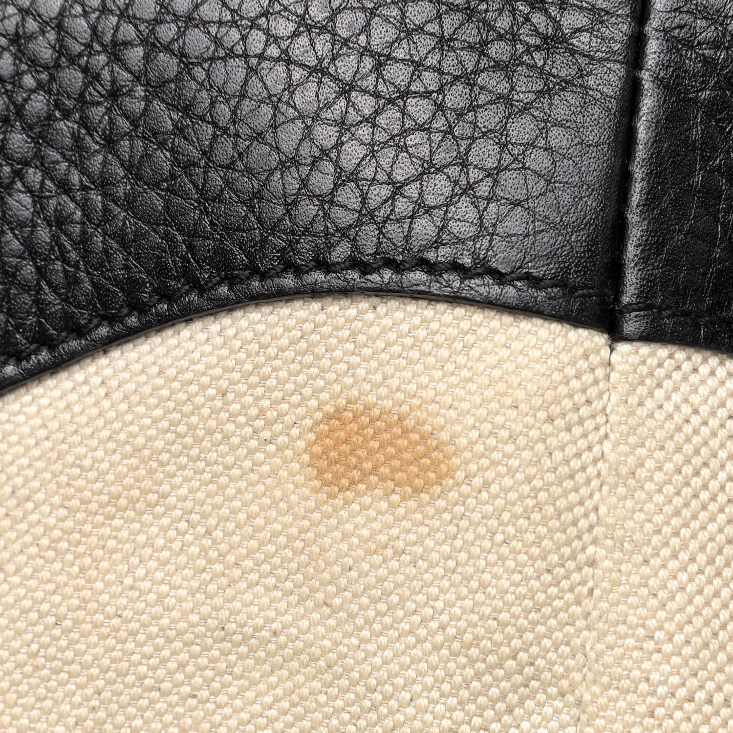 Gucci Pebbled Calfskin Medium Twill Shoulder Bag Black 11 of 12