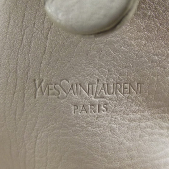 Saint Laurent Leather Large Muse Ivory 7 of 10